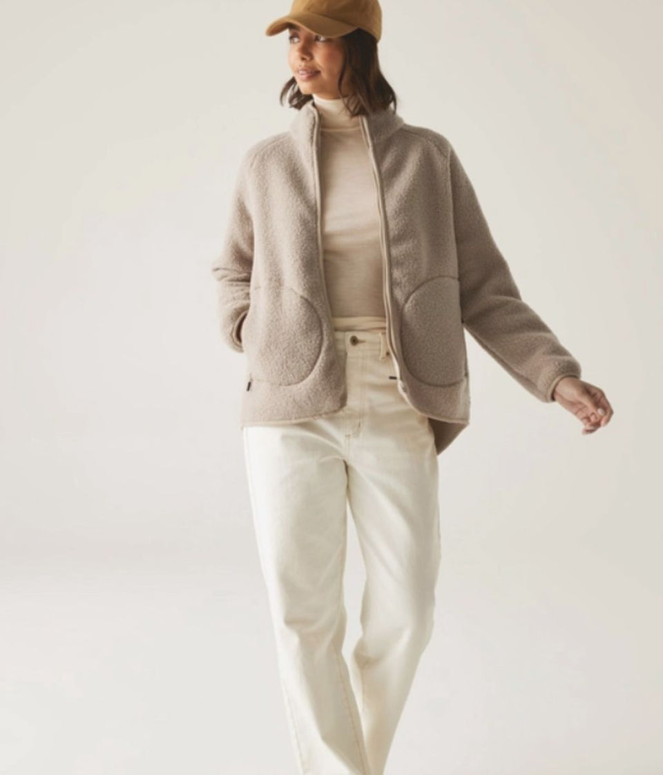 Taupe Regatta Frankie Borg Fleece