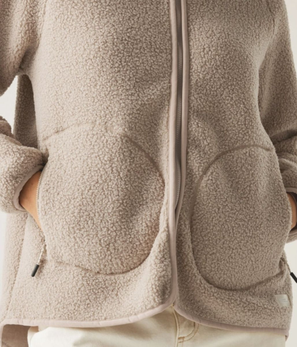 Taupe Regatta Frankie Borg Fleece