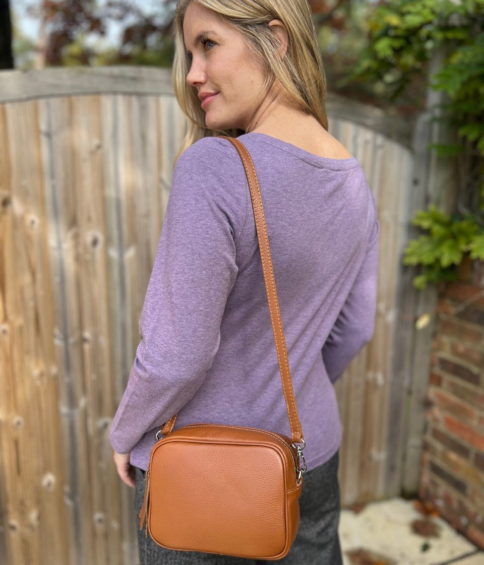 Ex Seasalt Mauve Organic Cotton Rich Long Sleeve Top