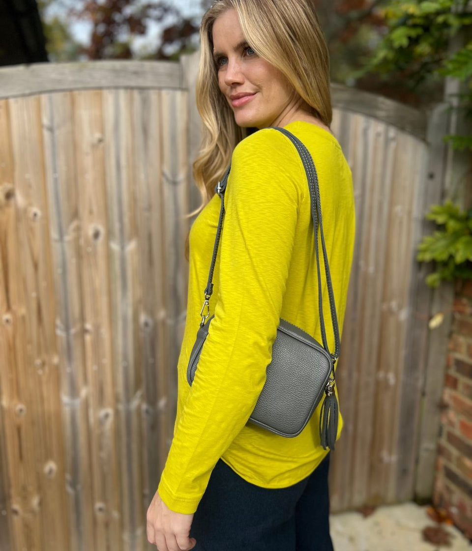 Lime Clara Long Sleeve Top