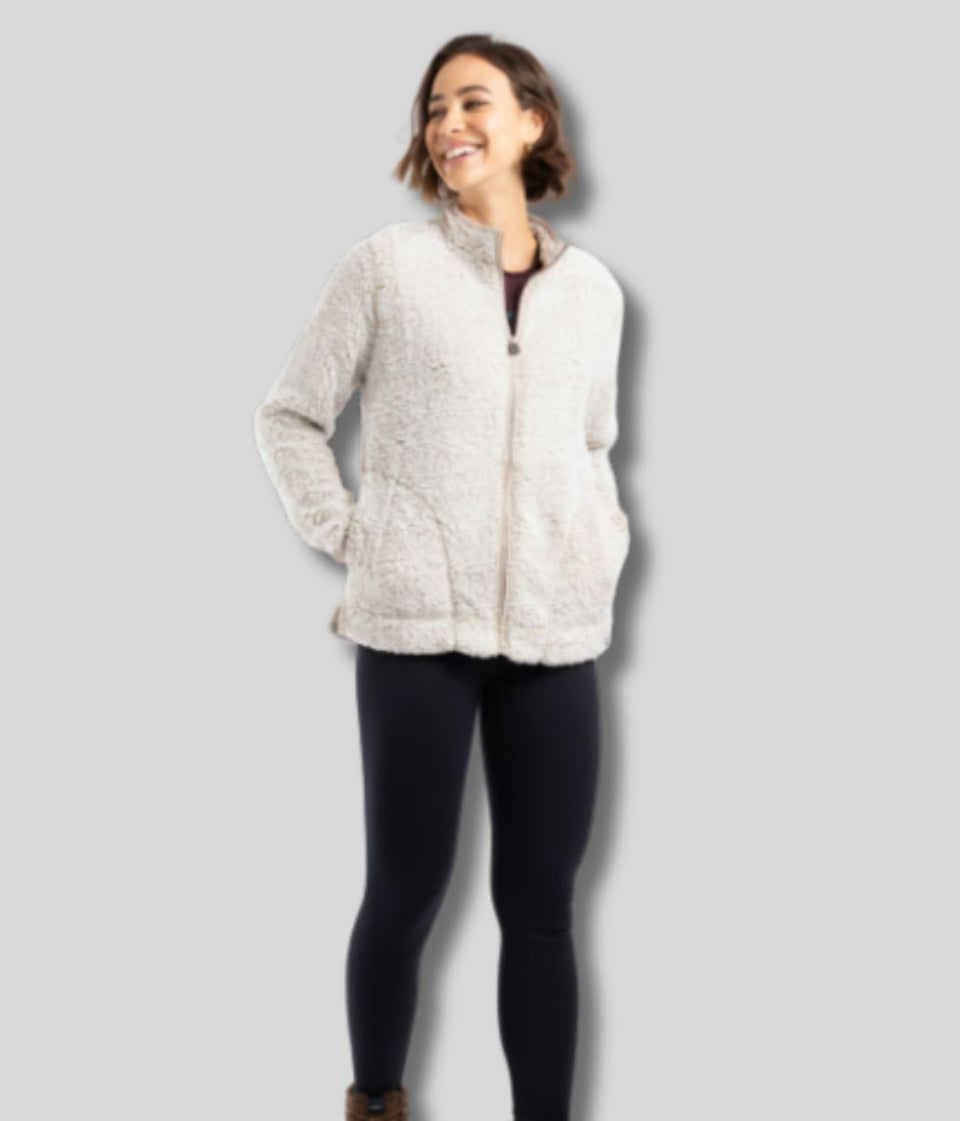 Oyster Deliah Cosy Full Zip Fleece