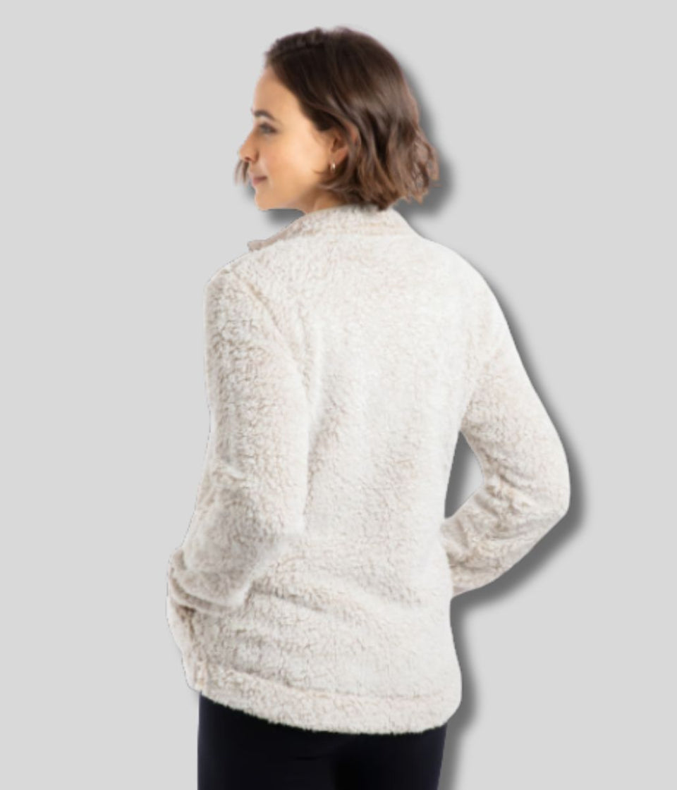 Oyster Deliah Cosy Full Zip Fleece