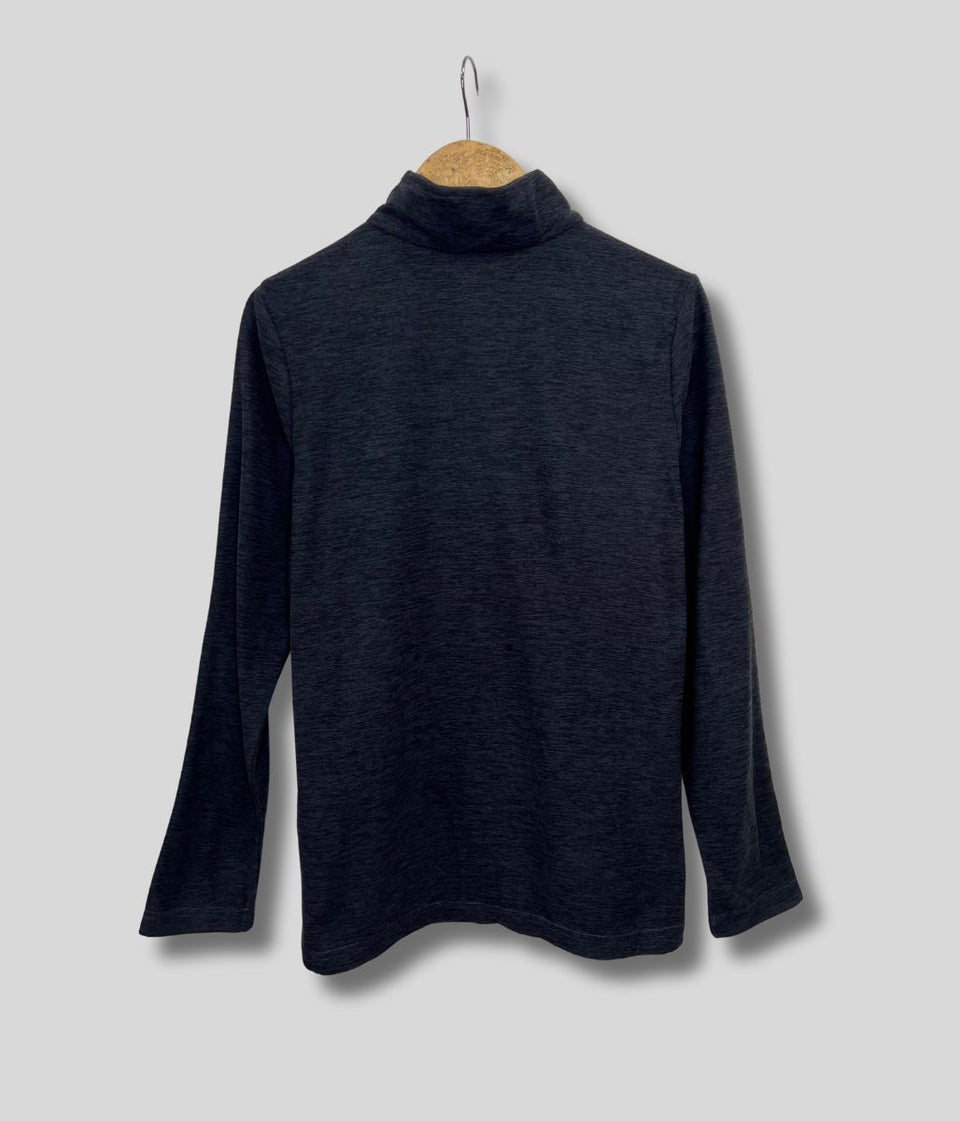 Black Regatta Sweethart Marl Half Zip Fleece