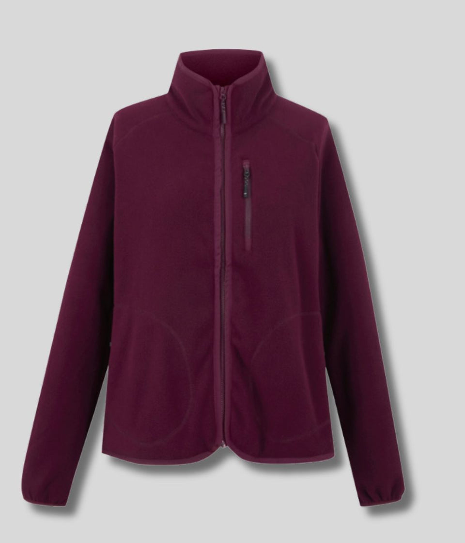 Purple Frankie Full Zip Fleece