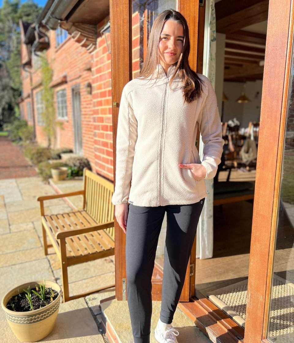 Cream Regatta Elinn Hooded Fleece