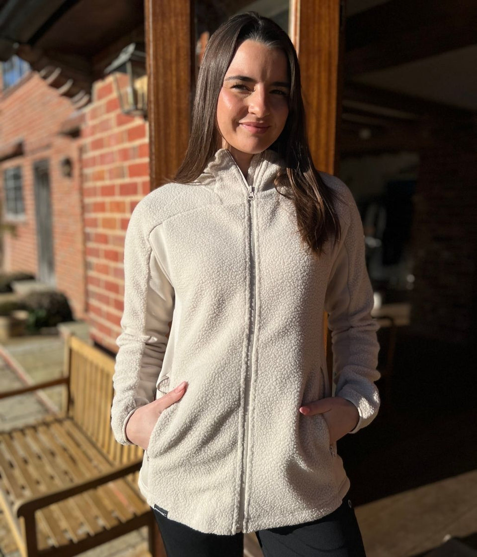 Cream Regatta Elinn Hooded Fleece
