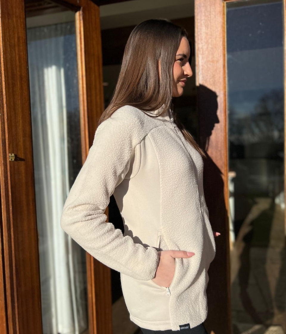 Cream Regatta Elinn Hooded Fleece