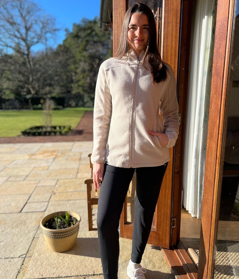 Cream Regatta Elinn Hooded Fleece