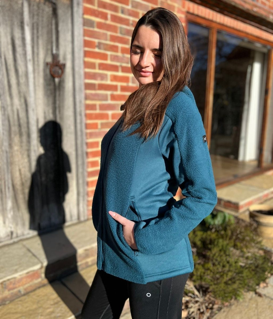 Teal Regatta Elinn Hooded Fleece