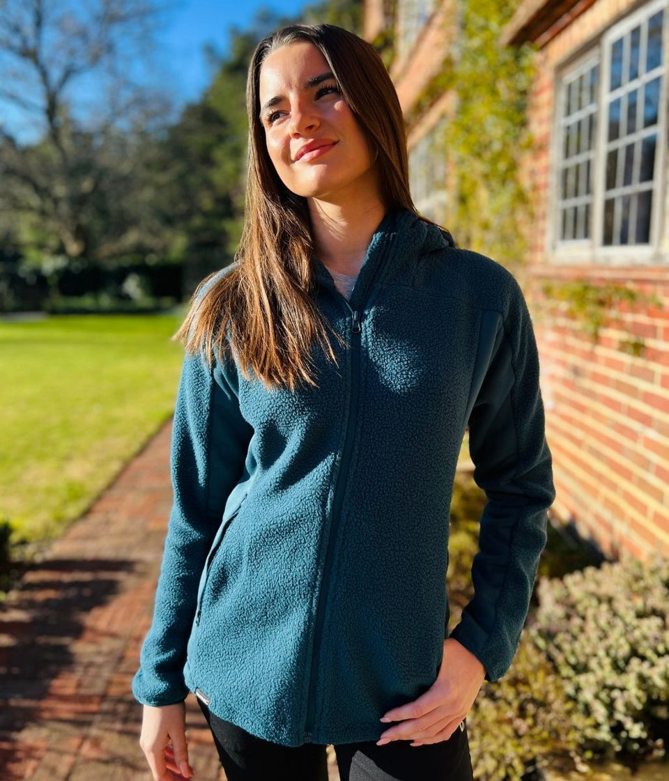 Teal Regatta Elinn Hooded Fleece