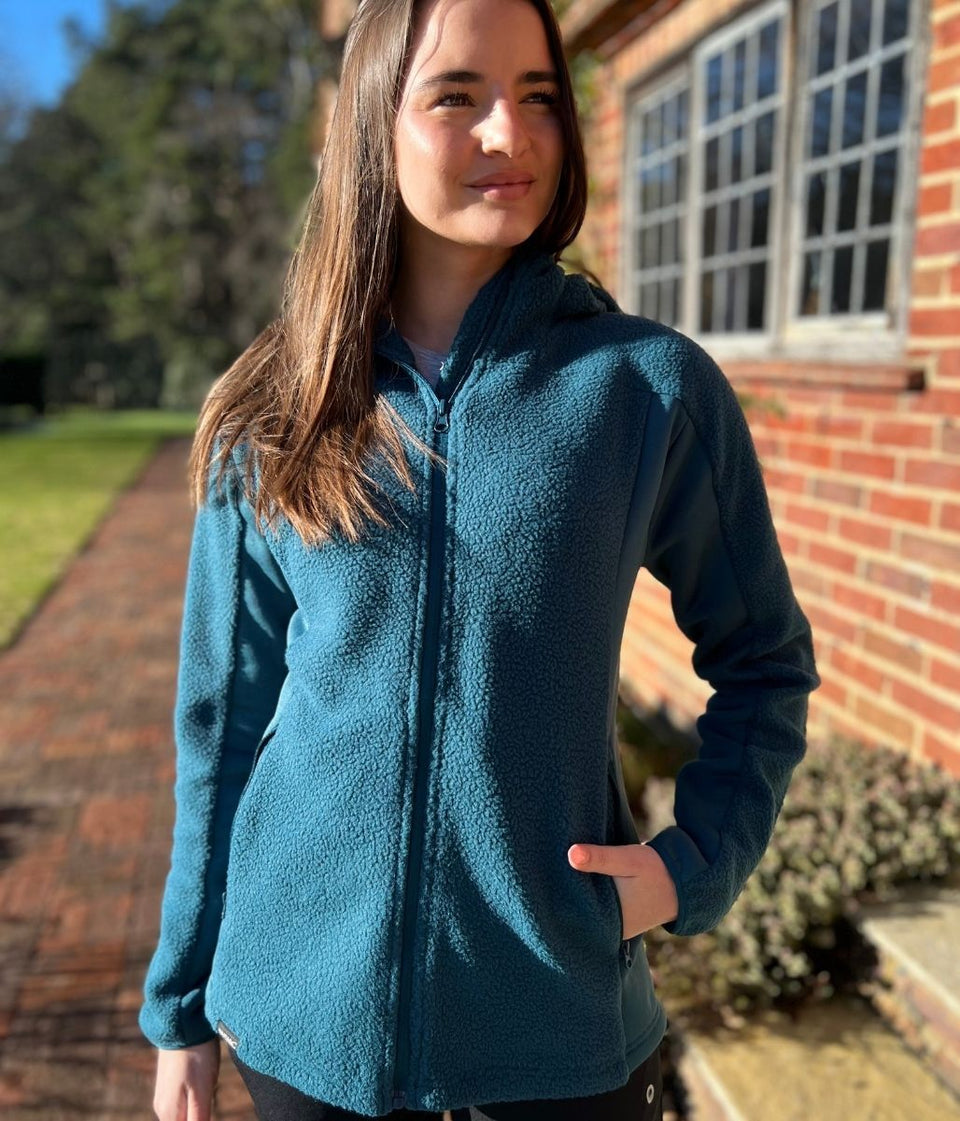 Teal Regatta Elinn Hooded Fleece