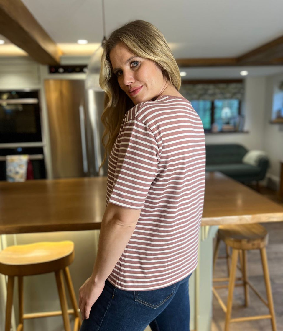 Striped Cotton T-Shirt