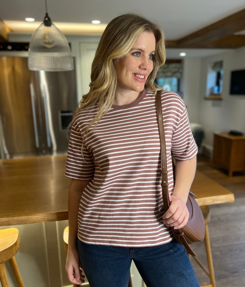 Striped Cotton T-Shirt