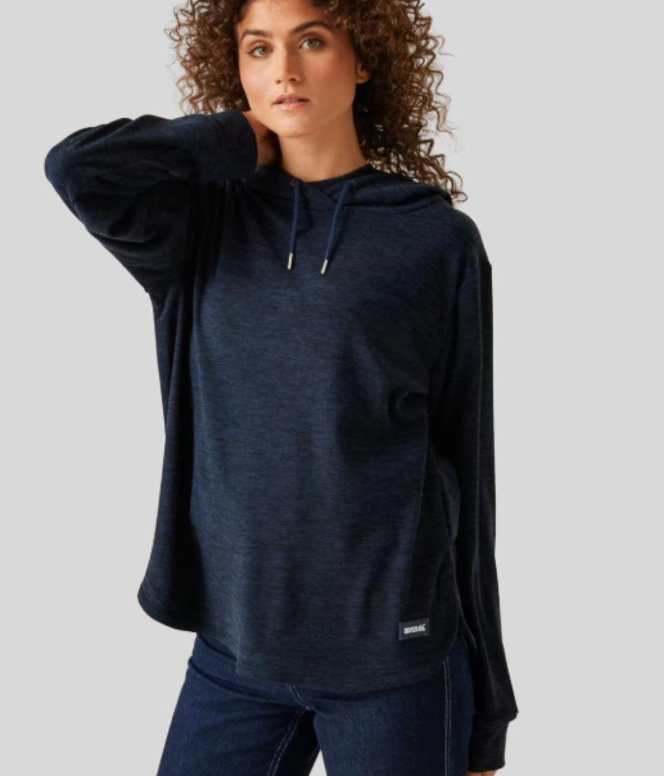 Navy Regatta Mayse Hooded Fleece