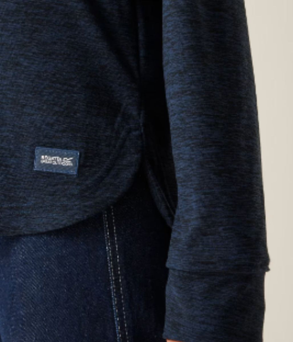 Navy Regatta Mayse Hooded Fleece