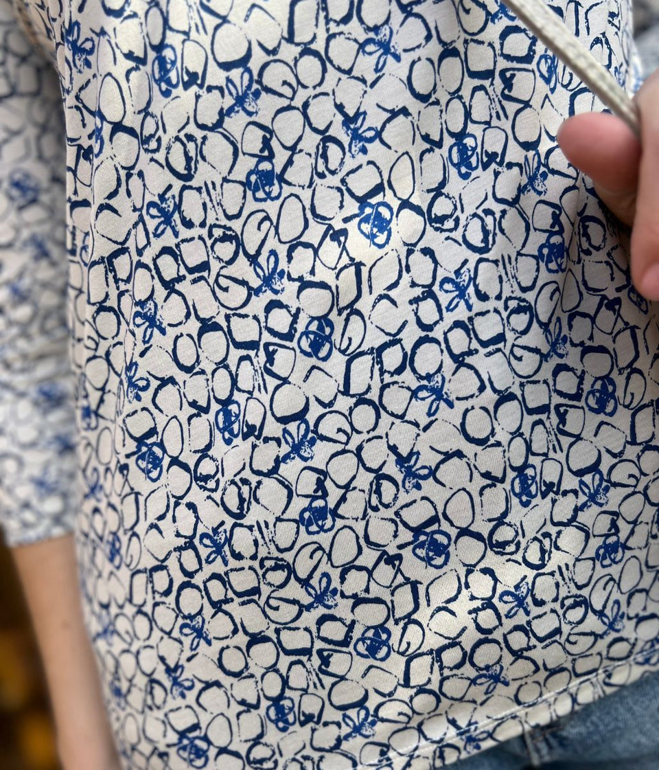 Ex Seasalt Appletree 3/4 Sleeve Top