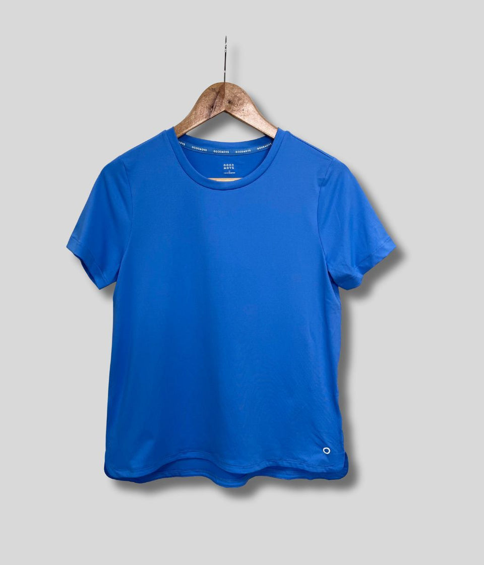 Blue Good Move Active Tee