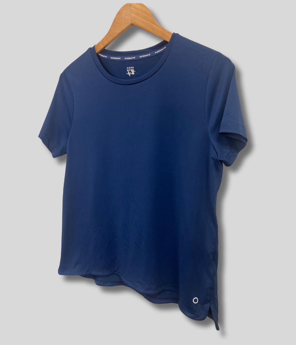 Navy Good Move Active Tee