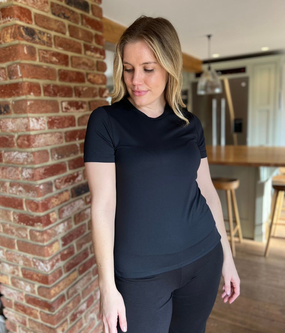 Black Good Move Active Tee