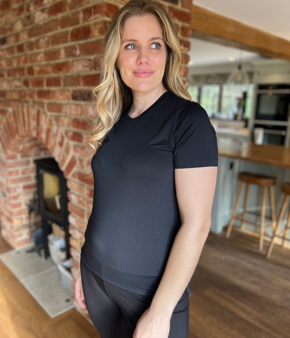 Black Good Move Active Tee