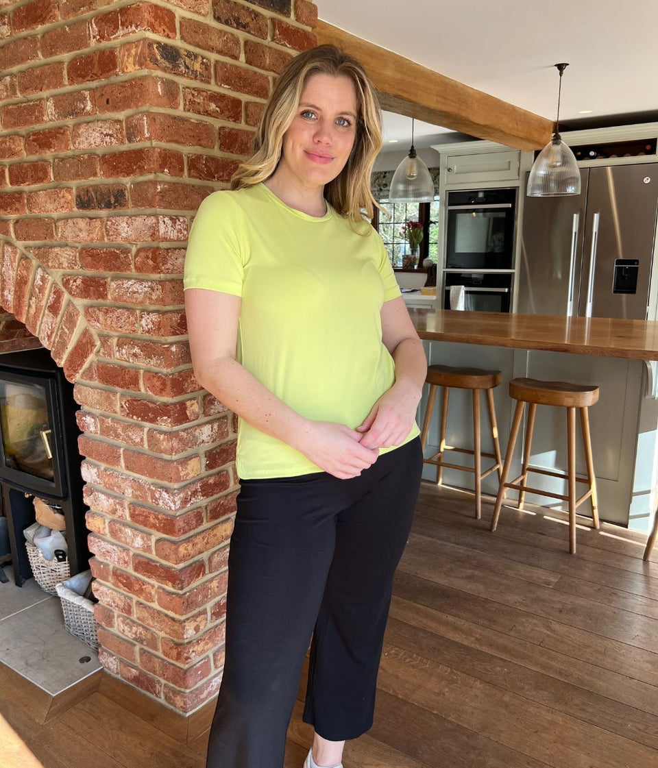 Lime Green Good Move Active Tee