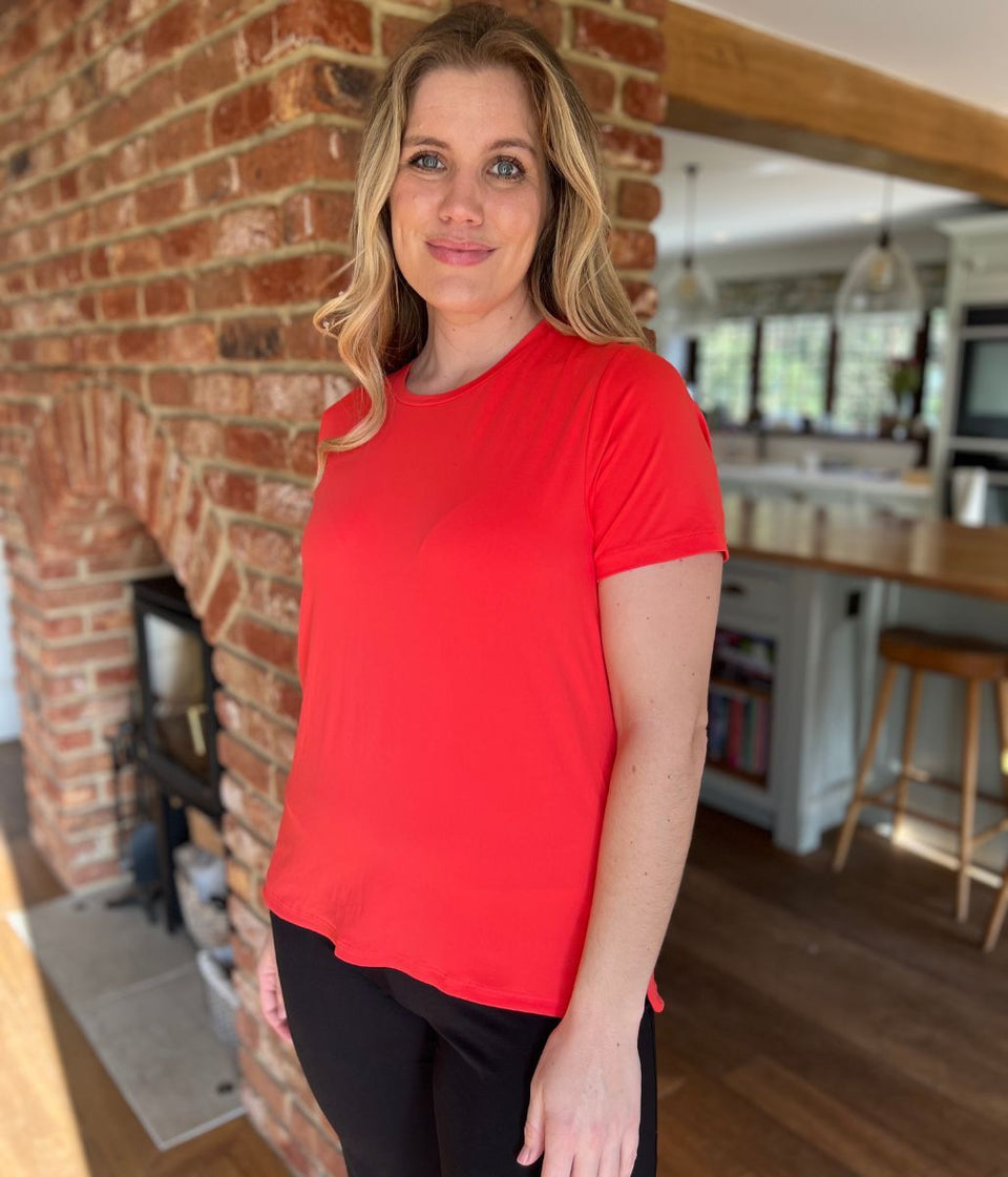 Coral Good Move Active Tee