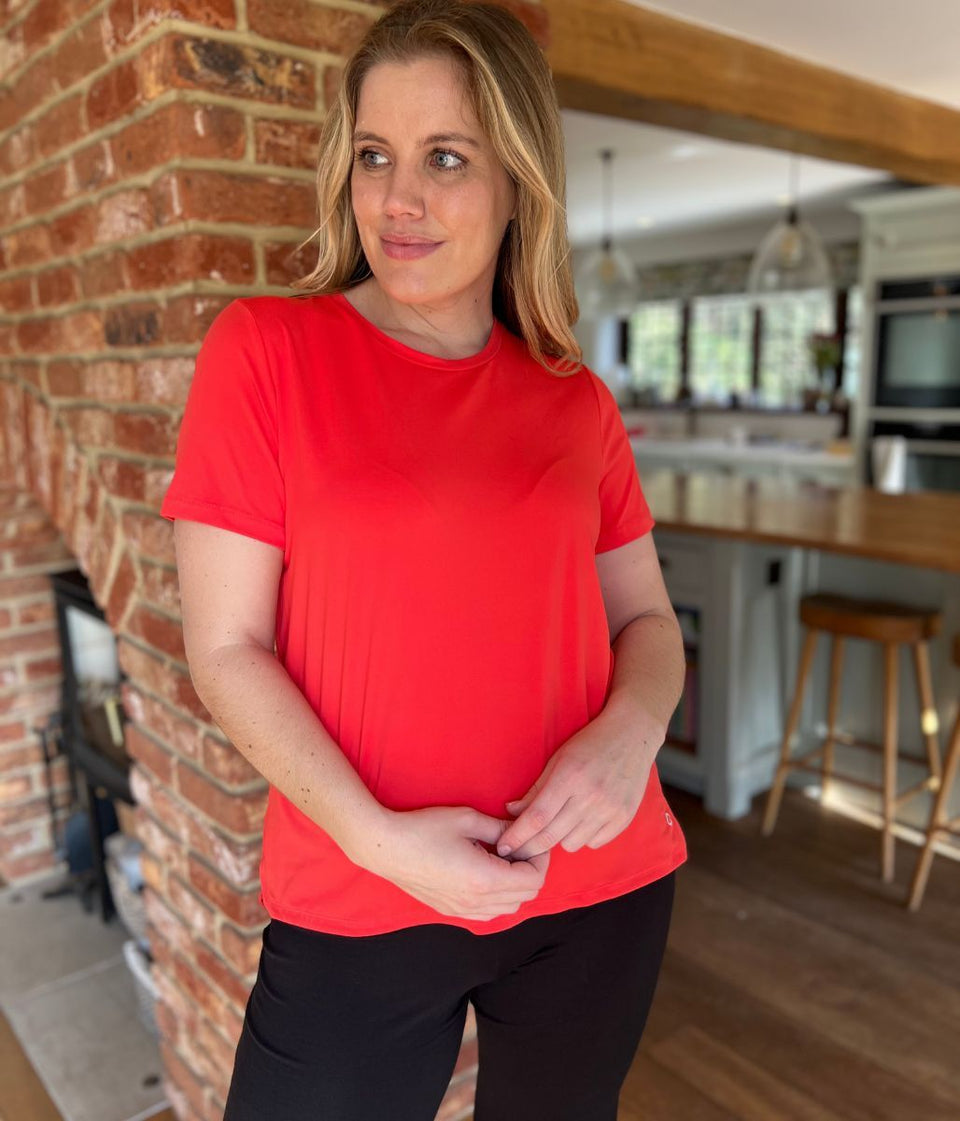 Coral Good Move Active Tee