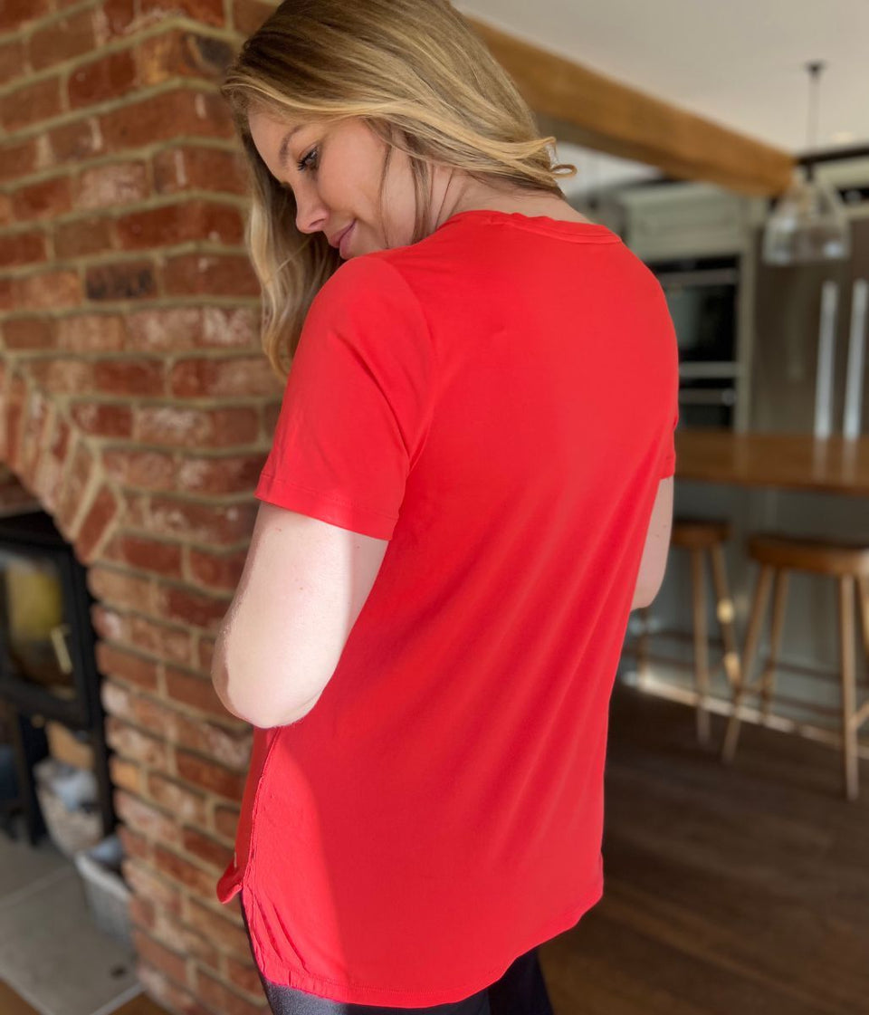 Coral Good Move Active Tee