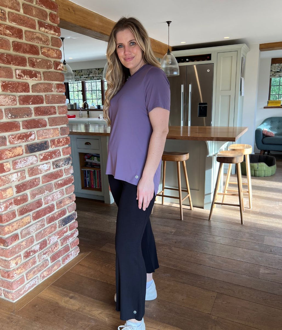Deep Lilac Good Move Longline Active Top