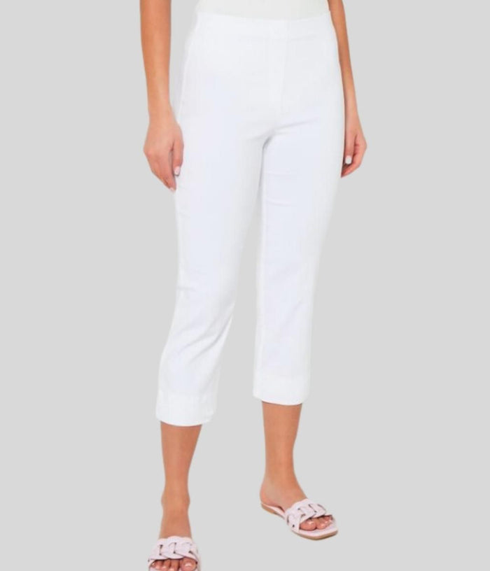 White Stuff Womens Tianna Cropped Trousers Wash Green  Sportpursuit