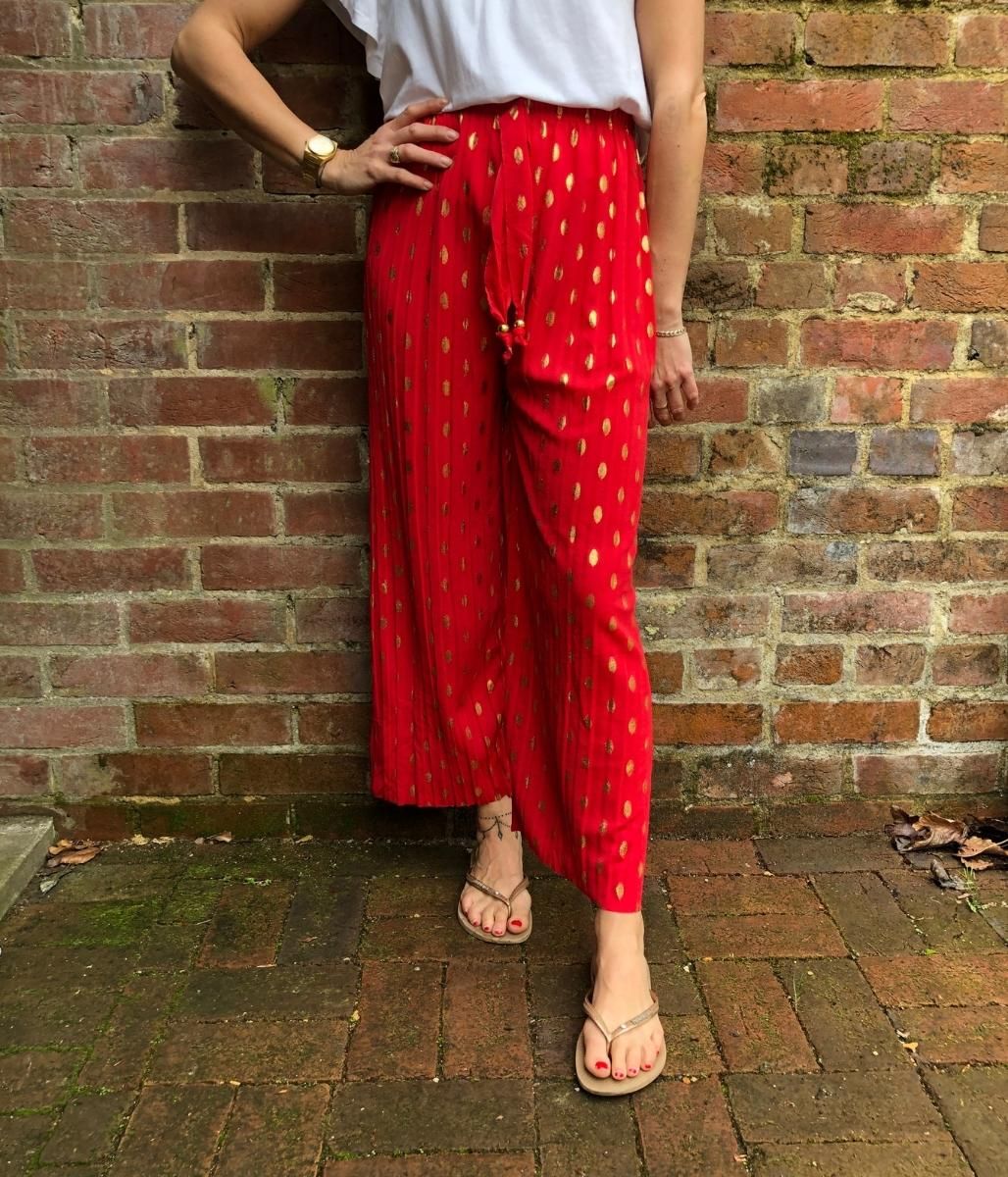 Hush cropped relaxed on sale trousers