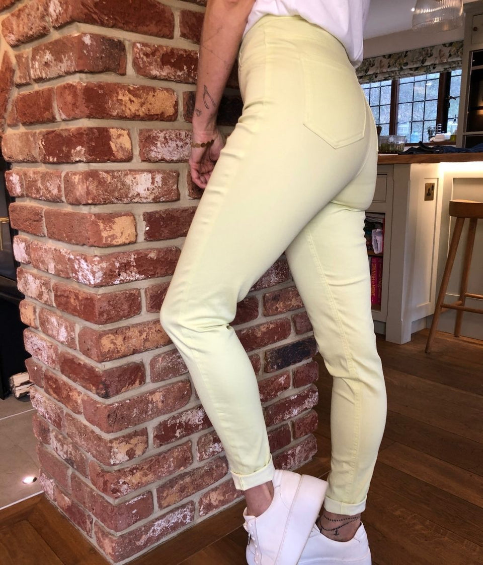 Lemon High Waisted Jeggings