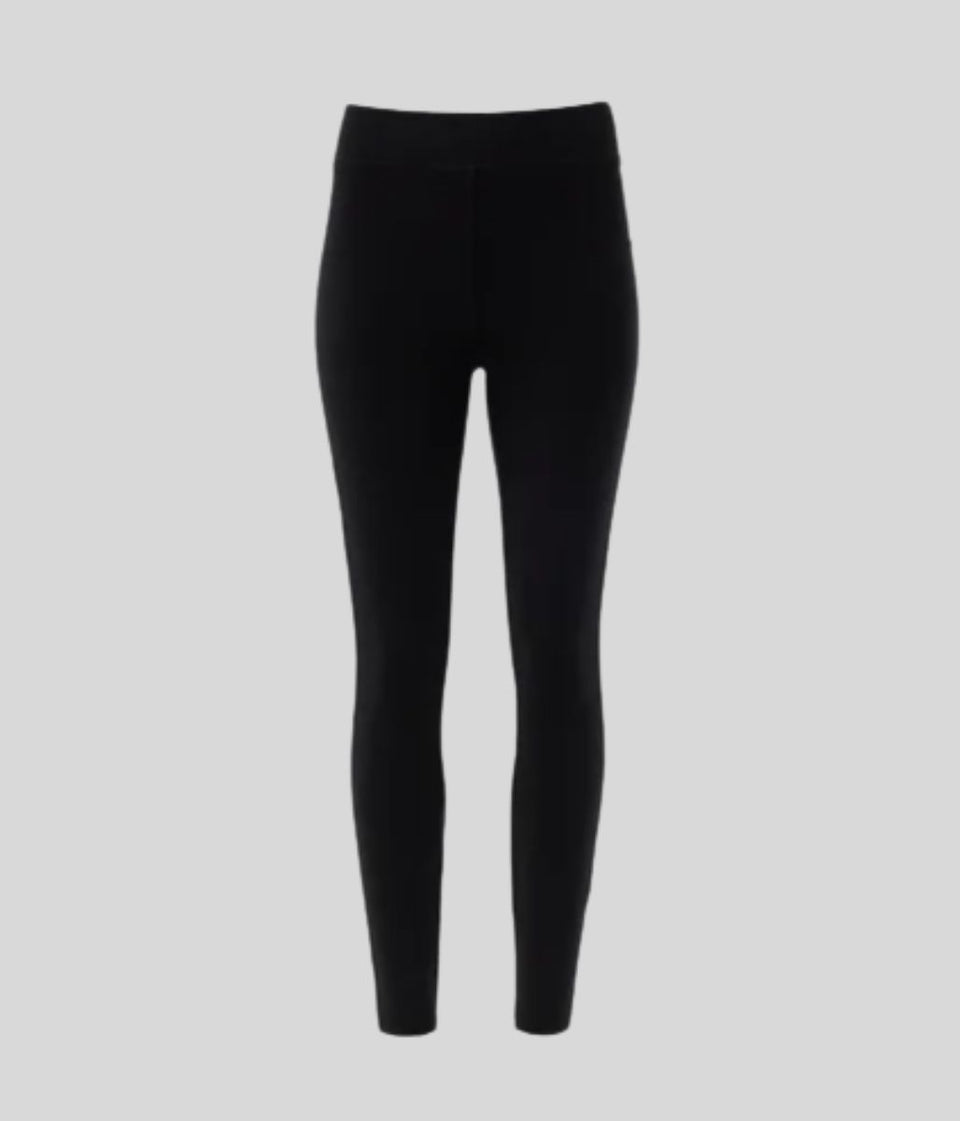 Black Ponte Jeggings