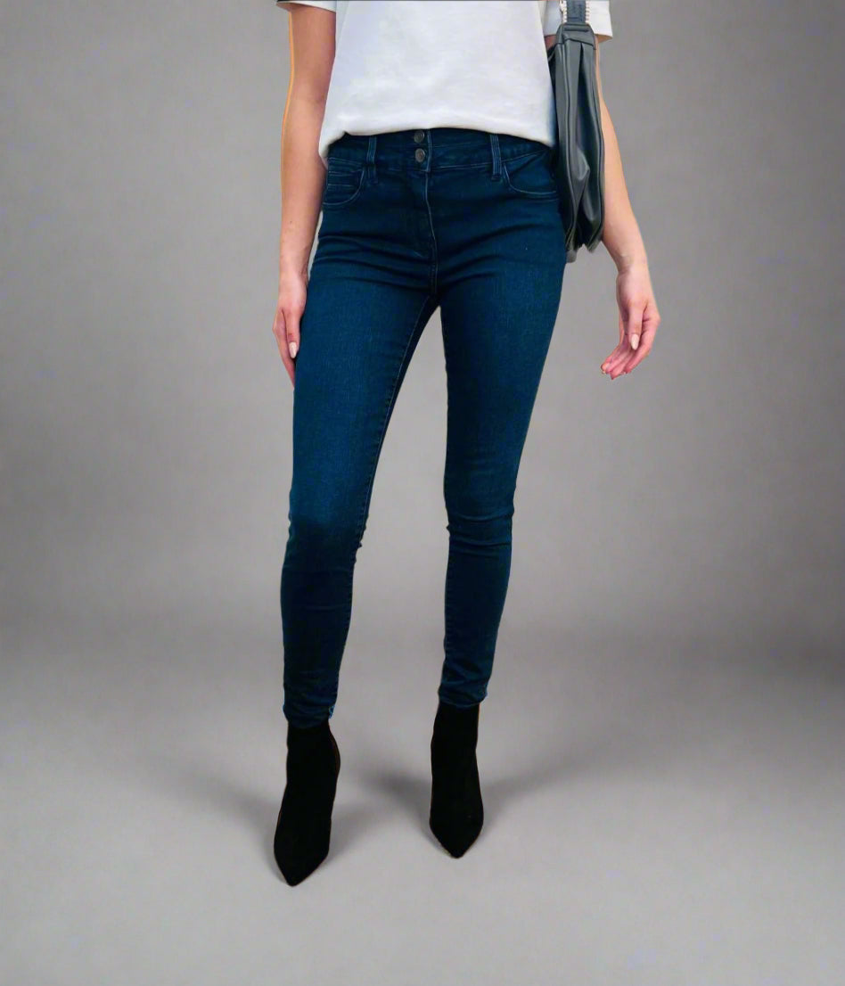 Navy Lift Slim & Shape Skinny Jeans