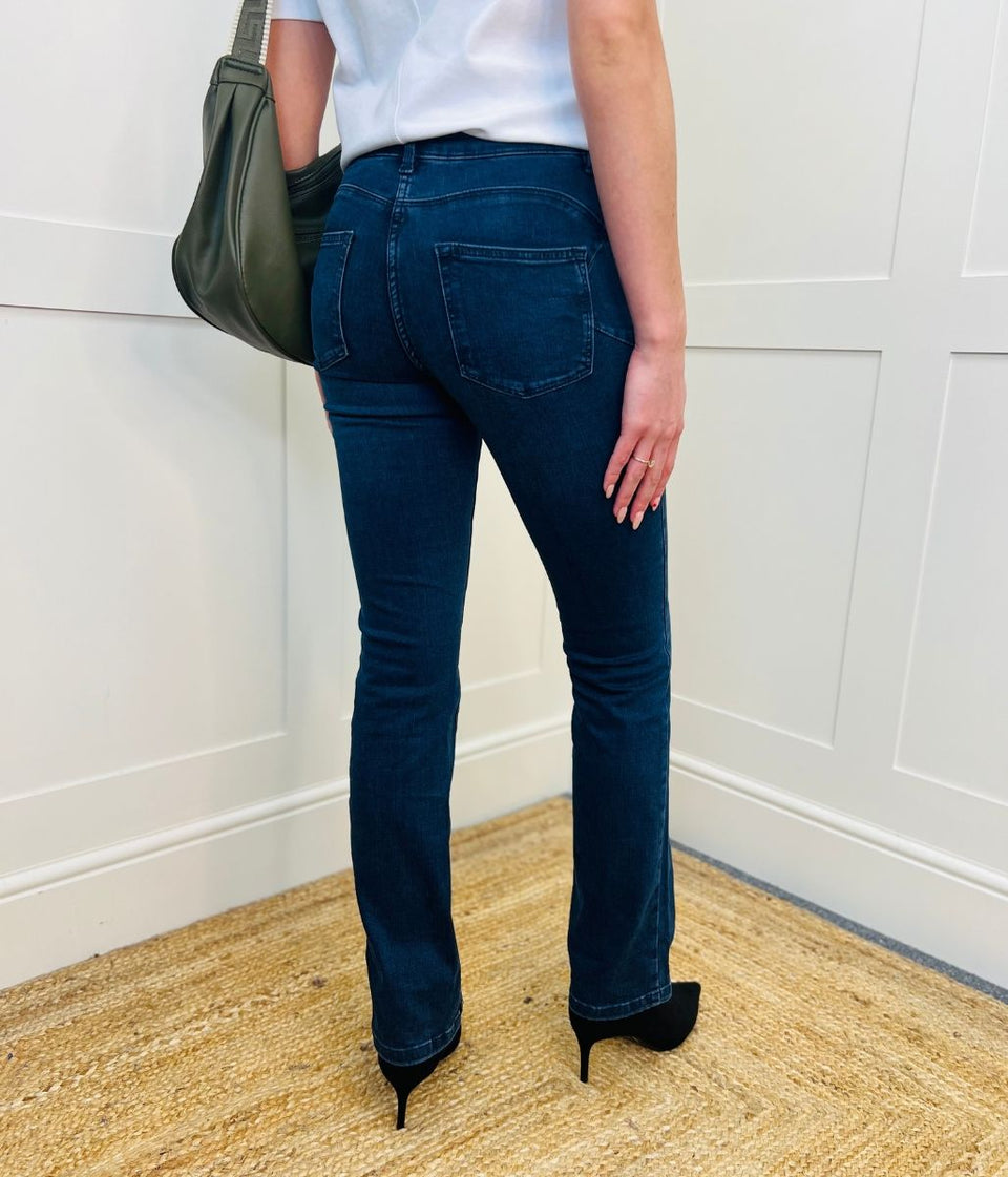 Navy Lift Slim & Shape Bootcut Jeans