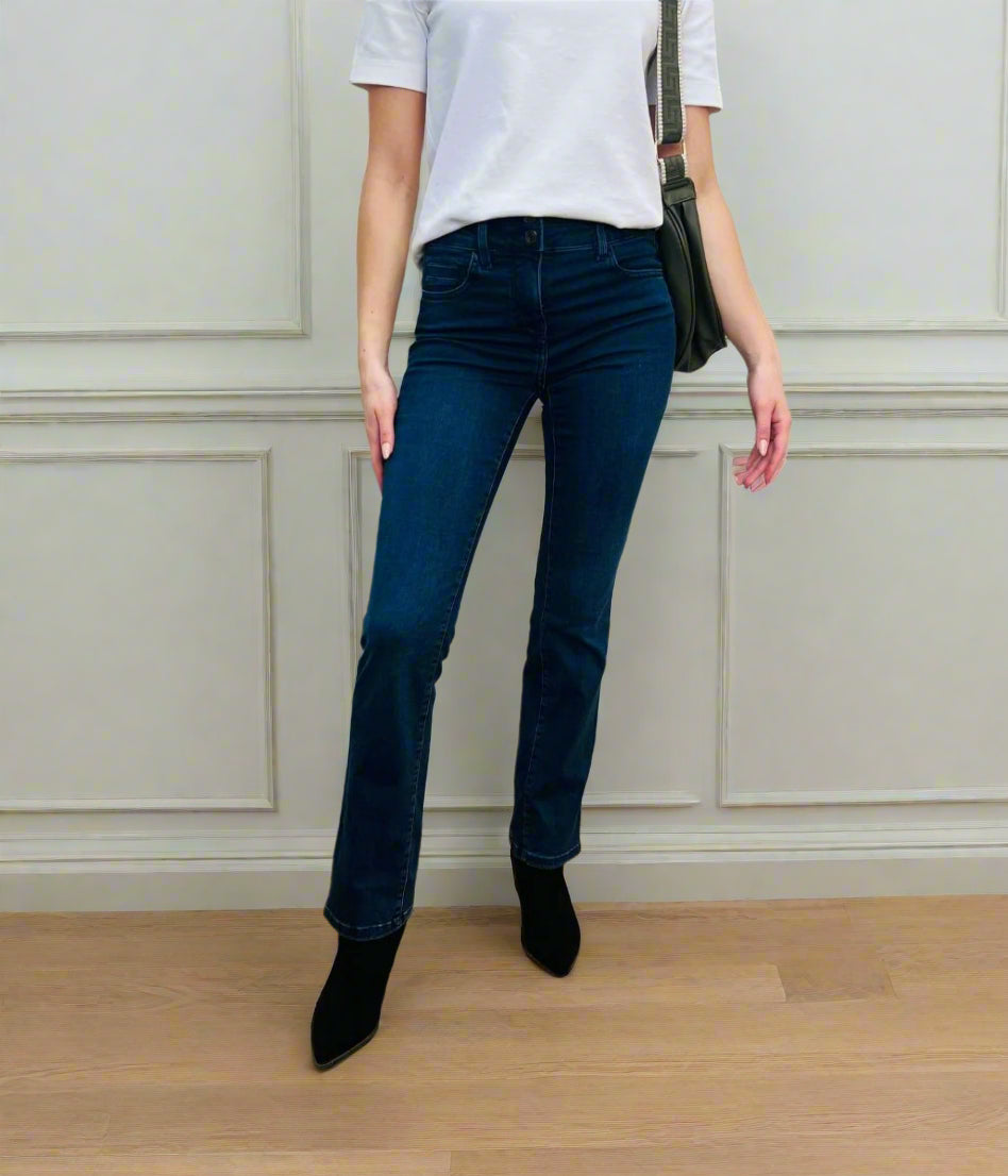 Navy Lift Slim & Shape Bootcut Jeans