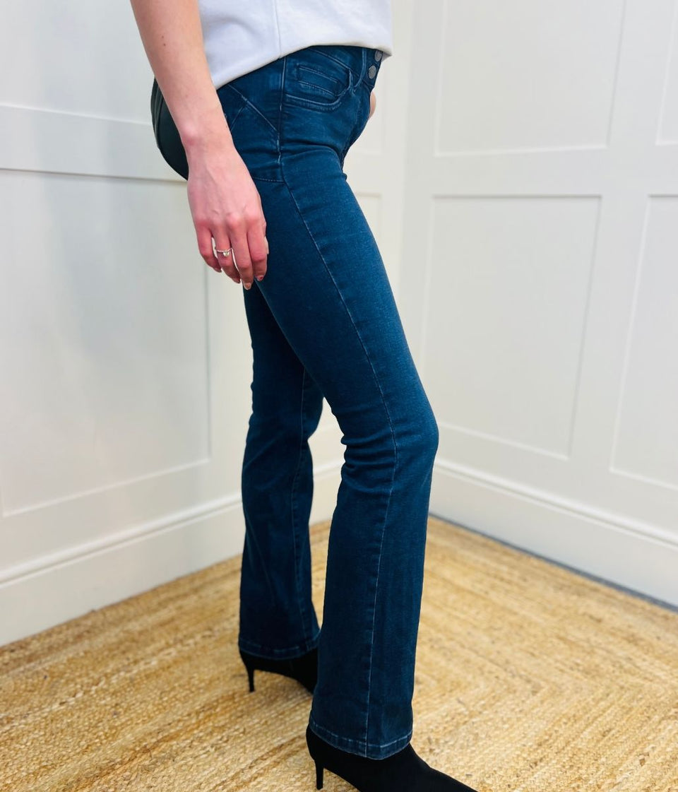 Navy Lift Slim & Shape Bootcut Jeans