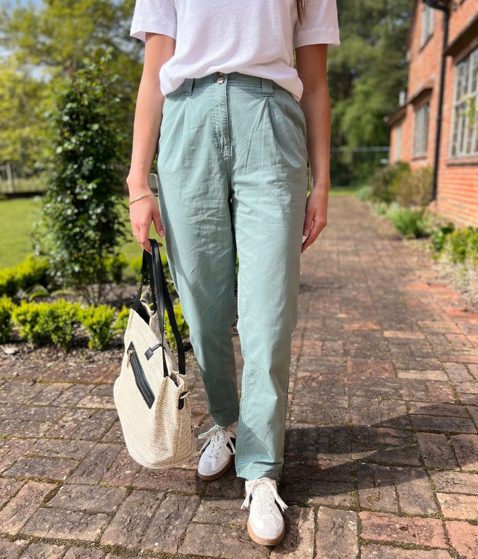 Duck Egg Pure Cotton Chinos