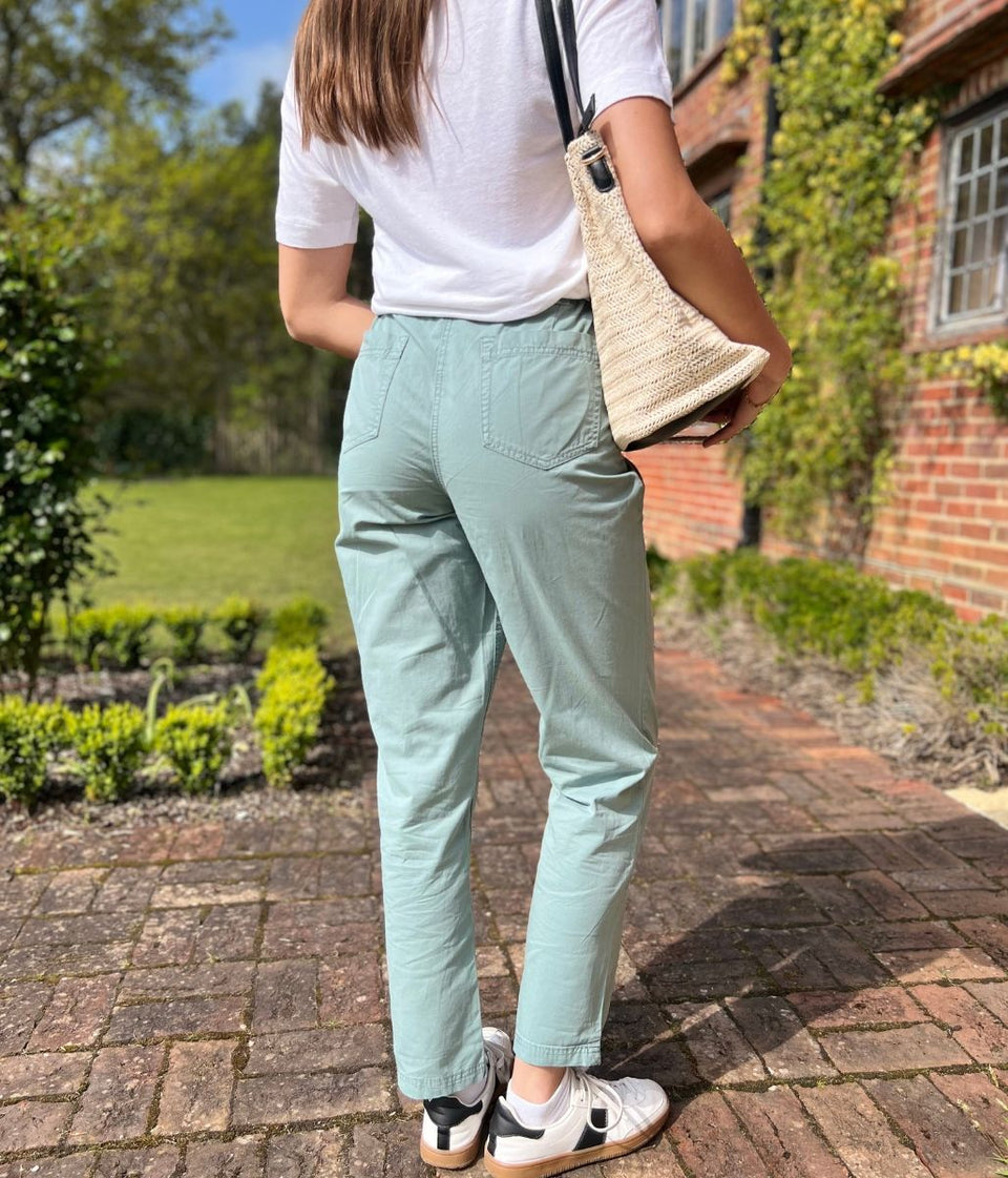 Duck Egg Pure Cotton Chinos