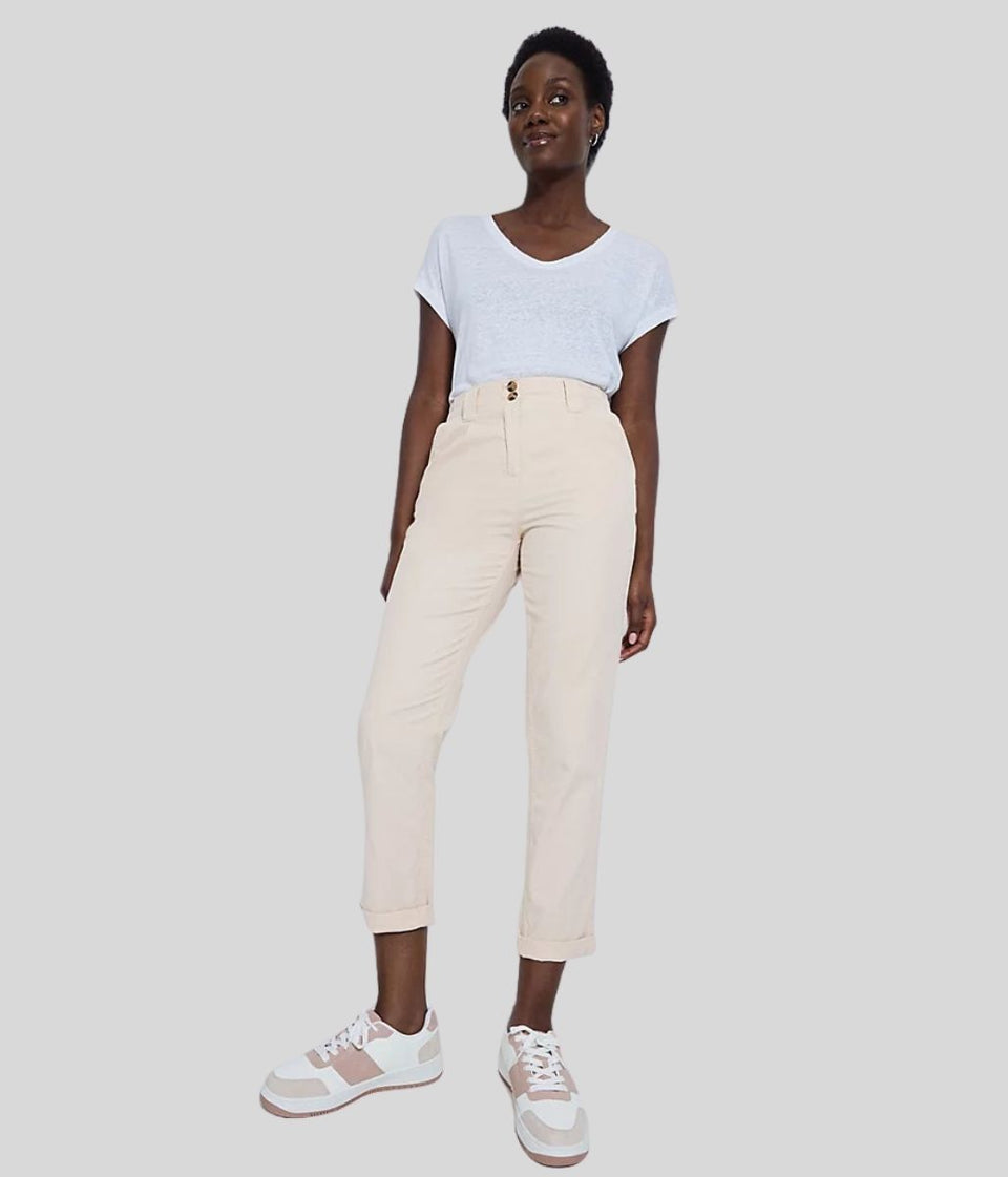 Stone Pure Cotton Chinos