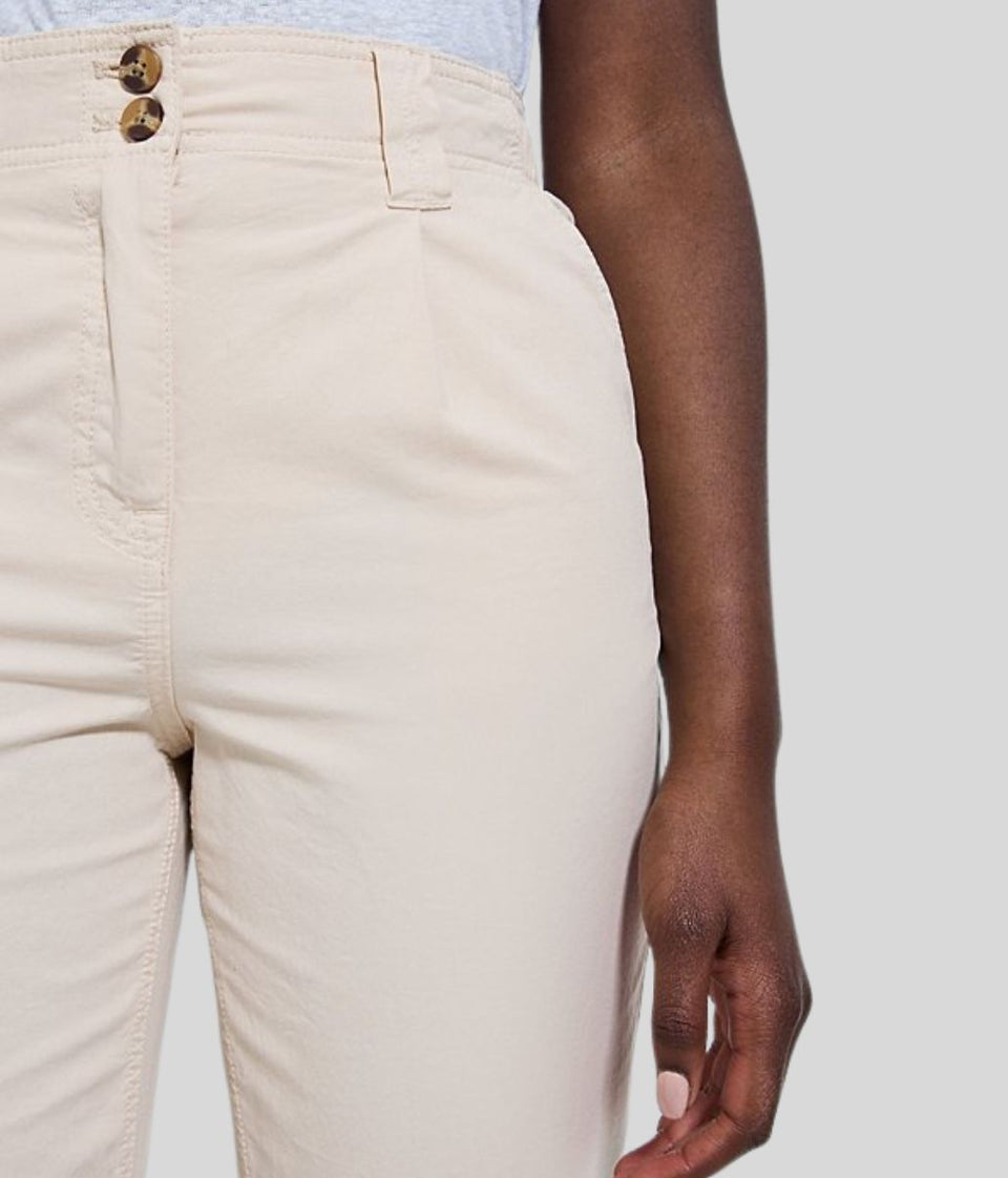 Stone Pure Cotton Chinos