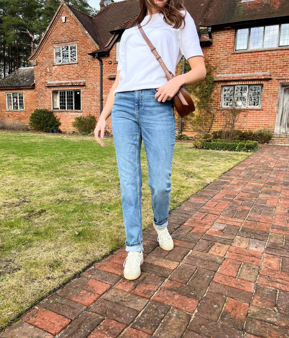 Vintage Blue Sienna Straight Leg Jeans