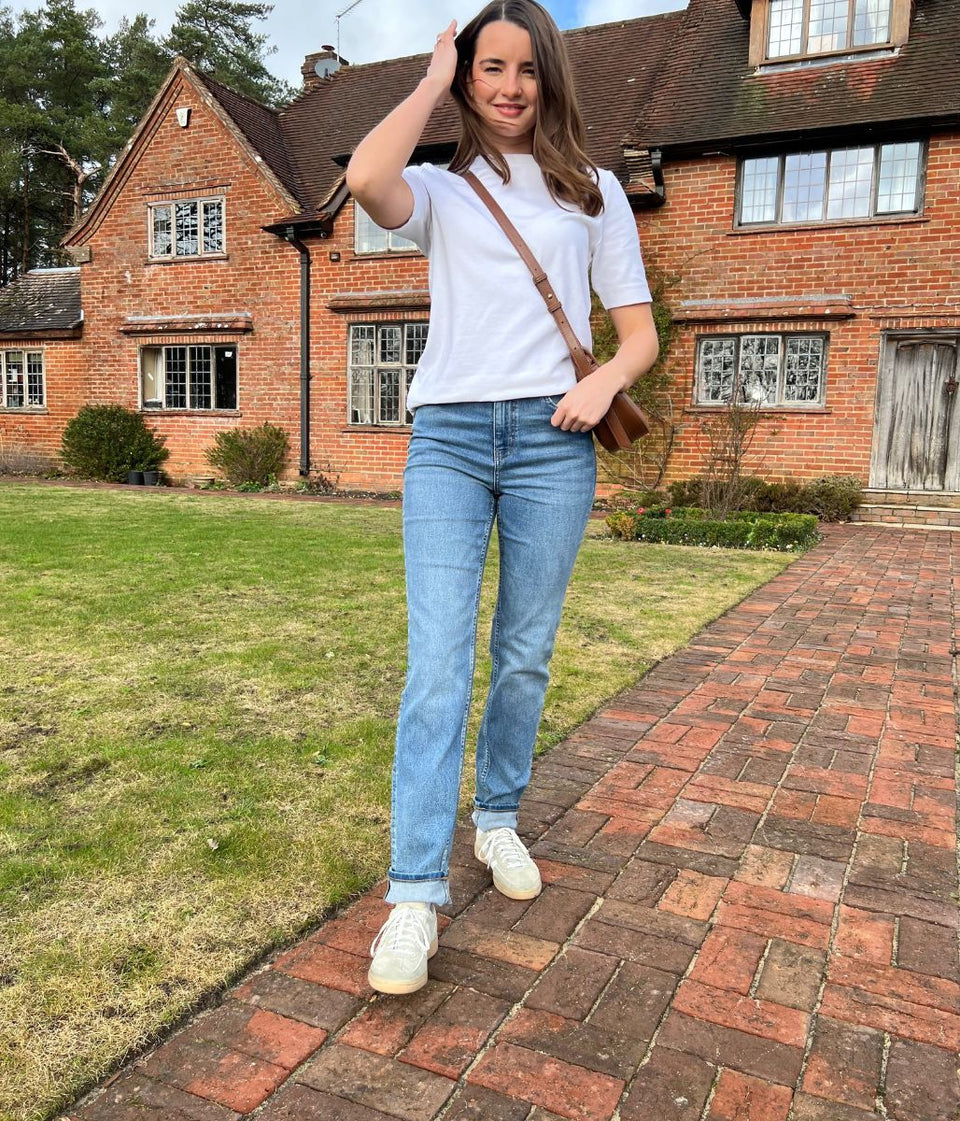 Vintage Blue Sienna Straight Leg Jeans