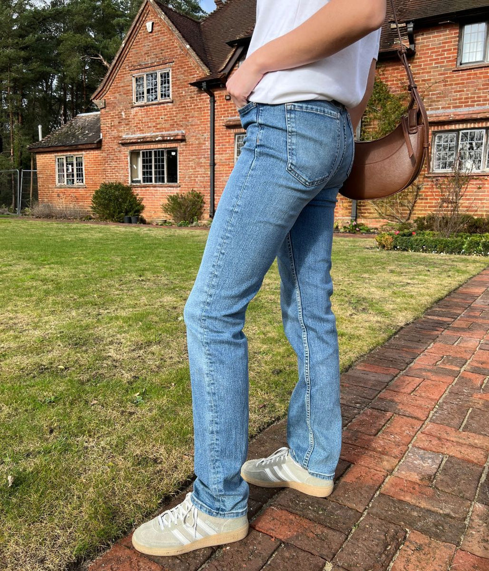 Vintage Blue Sienna Straight Leg Jeans