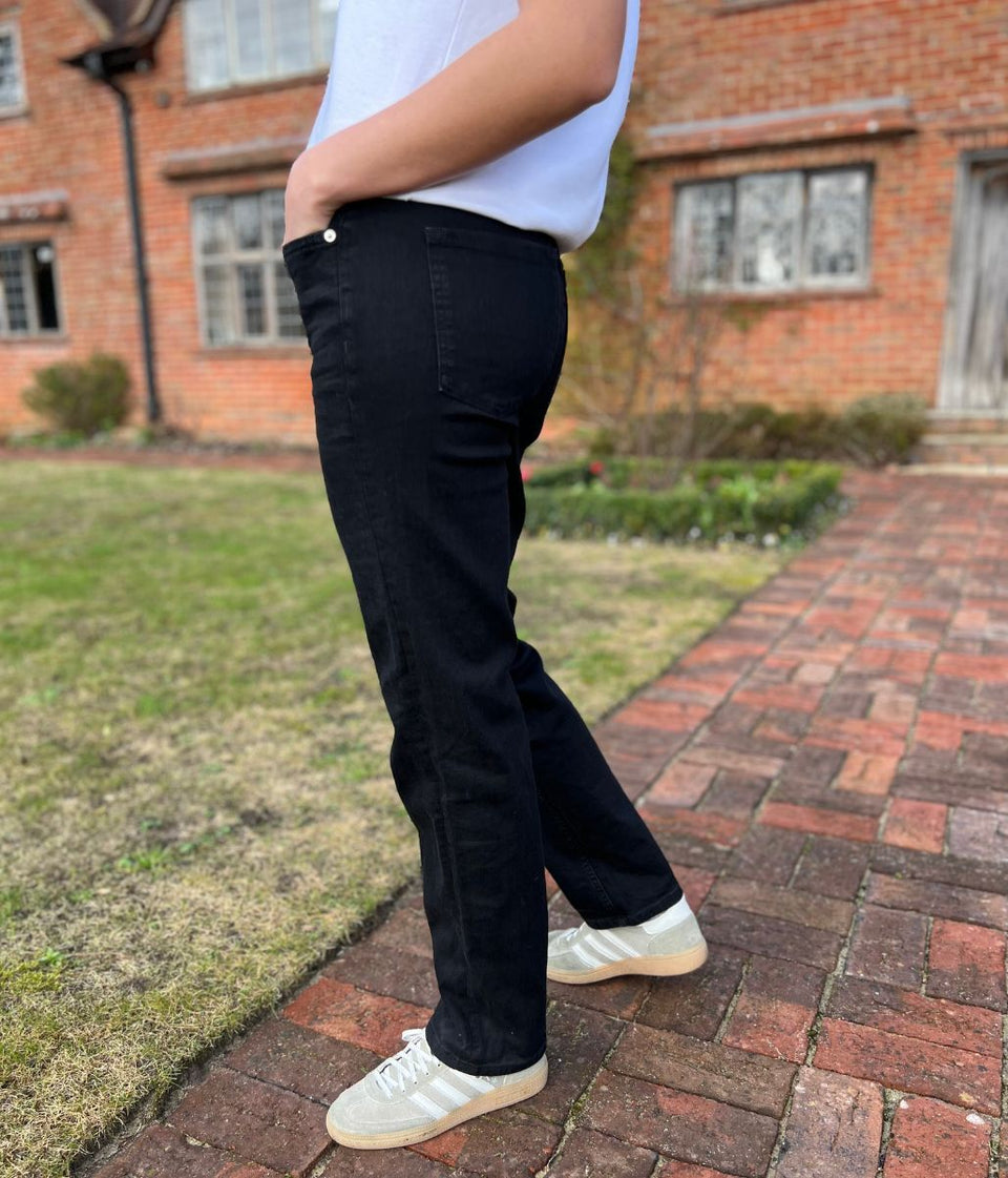 Black Sienna Straight Leg Jeans