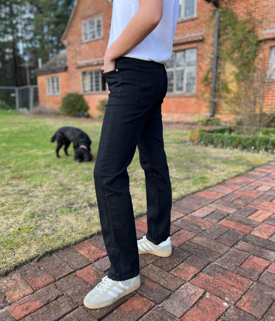 Black Sienna Straight Leg Jeans