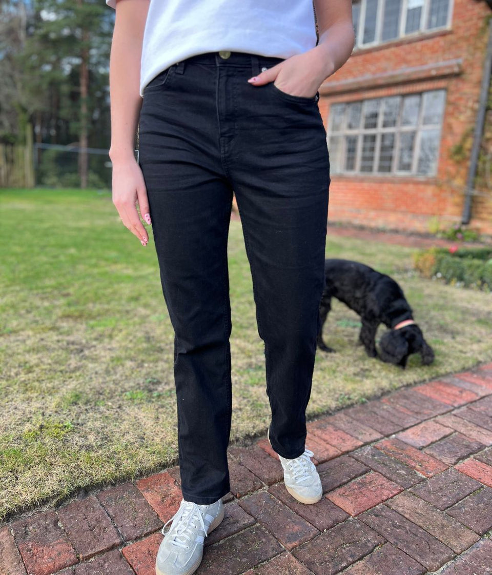 Black Sienna Straight Leg Jeans