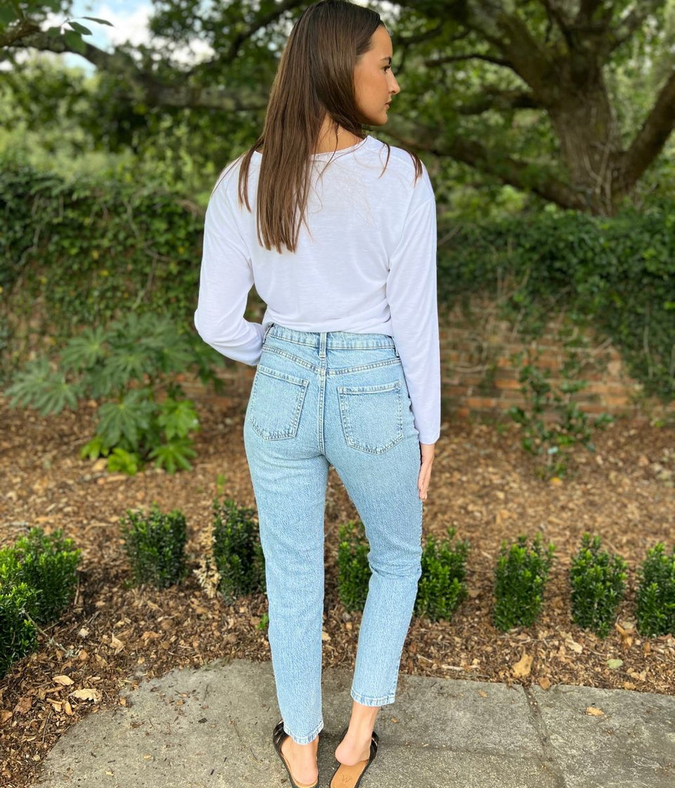Vintage Tori Slim Fit Mom Jeans