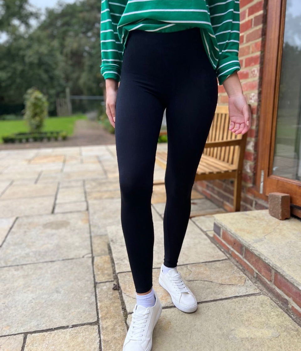 Black Full Length Leggings