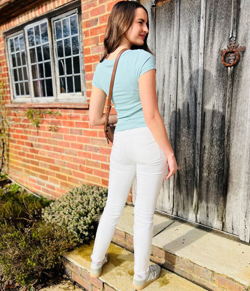 White Lily Slim Fit Jeans